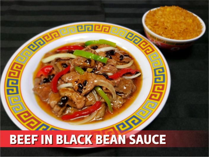 Beef in Black Bean Sauce